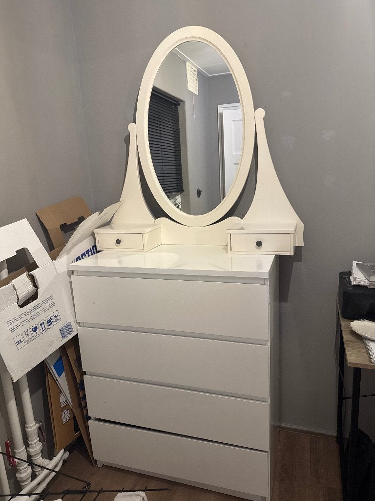 Ikea malm lade kast, Ophalen, Overige materialen, Gebruikt, 50 tot 100 cm