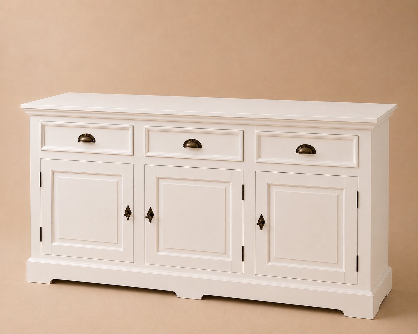 Wit landelijk dressoir, Huis en Inrichting, Ophalen of Verzenden, Zo goed als nieuw, 25 tot 50 cm