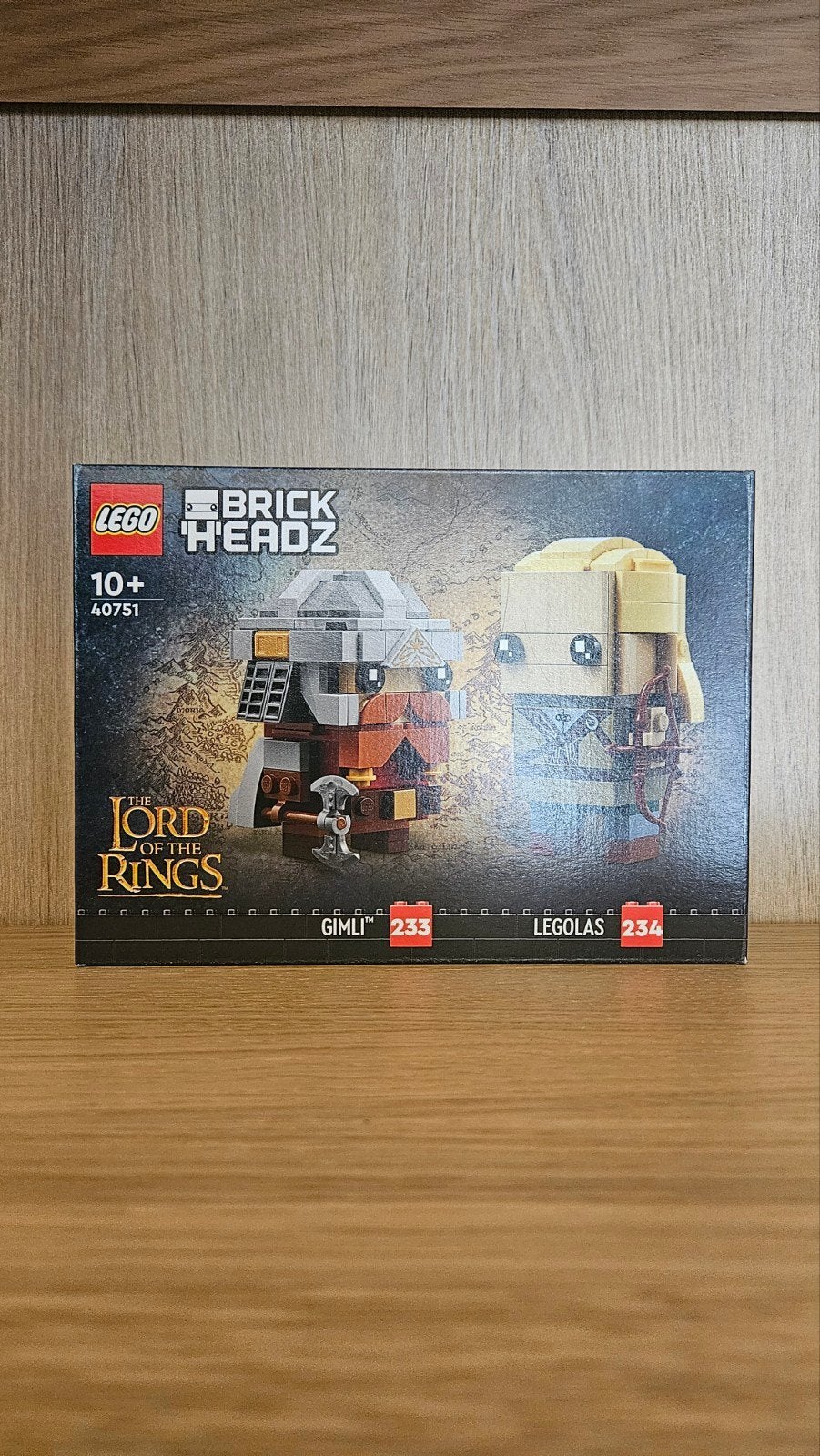 LEGO 40751 BrickHeadz Lord of the Rings Gimli & Legolas, Aastvej 1, 7190 Billund, Denemarken, Nieuw, Ophalen of Verzenden, Privacy.officer@lego.com