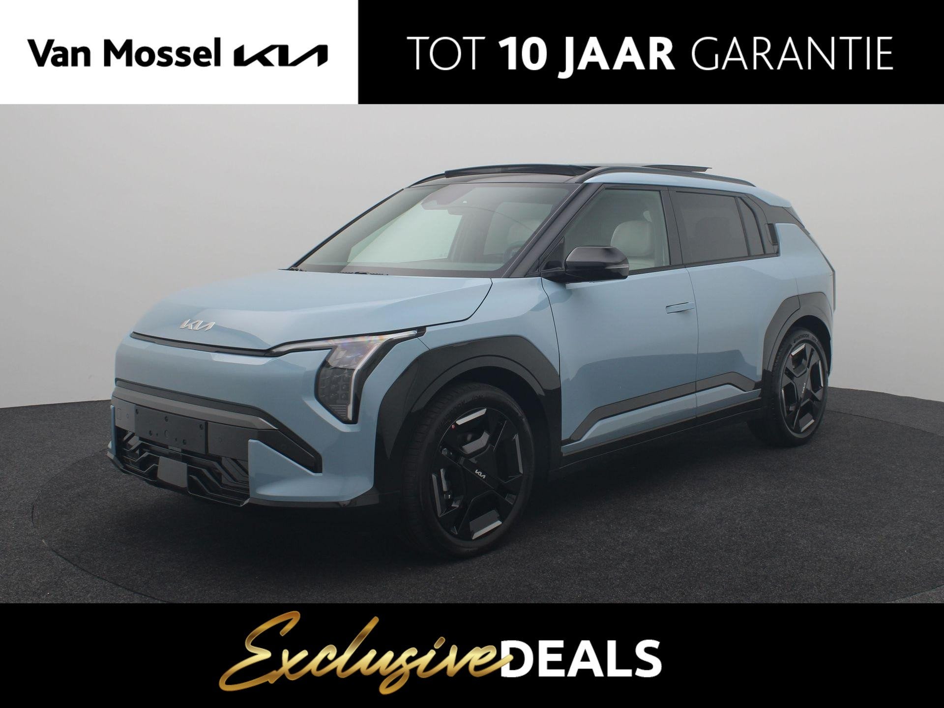 Kia EV3 GT-Line 81.4 kWh | Nieuw te bestellen | Vegan Leder, Auto's, 510 min, Blauw, 204 pk, SUV of Terreinwagen