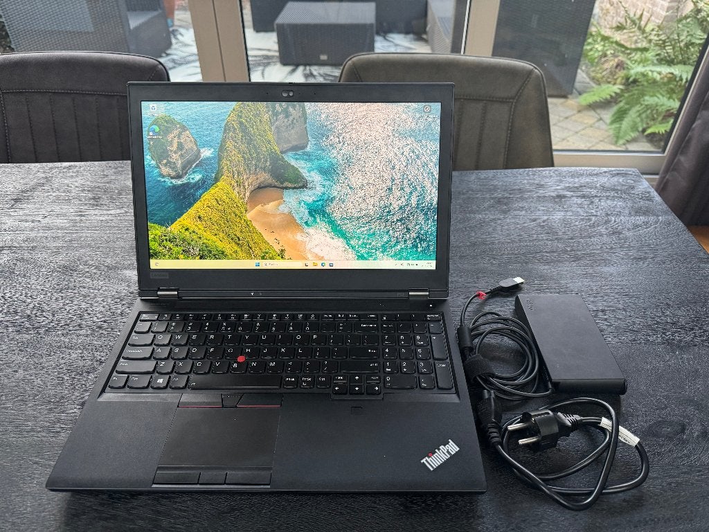 Lenovo ThinkPad P53 i7-9850H 32GB 512GB m.2 T2000 Win11 Pro, Gebruikt, Met videokaart, 2 tot 3 Ghz, SSD
