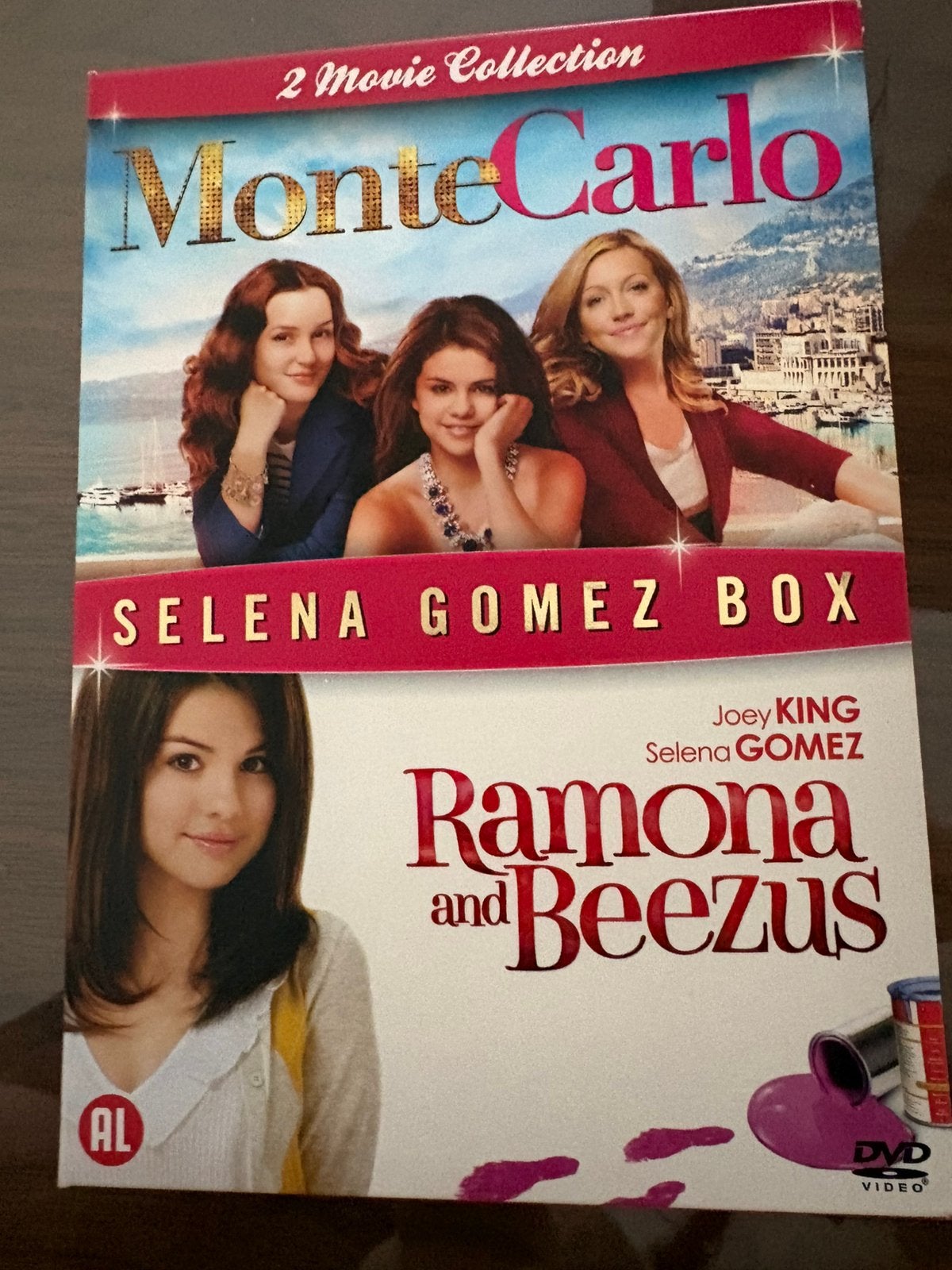 Selena gomez box monte carlo en ramona and beezus, Alle leeftijden, Ophalen of Verzenden, Zo goed als nieuw