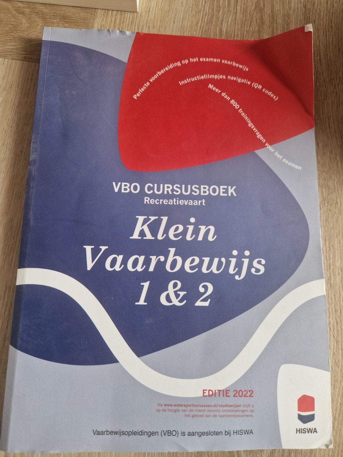 VBO Cursusboek Klein Vaarbewijs 1 & 2 - Editie 2022, Boeken, Studieboeken en Cursussen, Ophalen of Verzenden, Gelezen, Overige niveaus