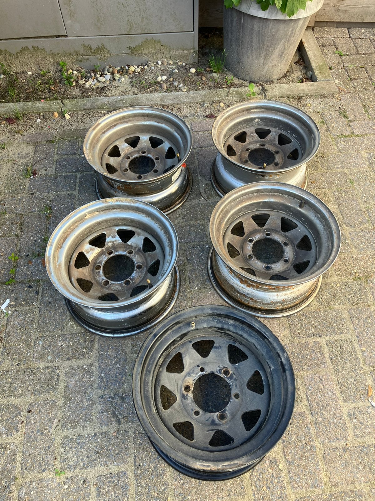 Velgen 8j patrol/ toyota, Ophalen of Verzenden, Gebruikt, Nissan