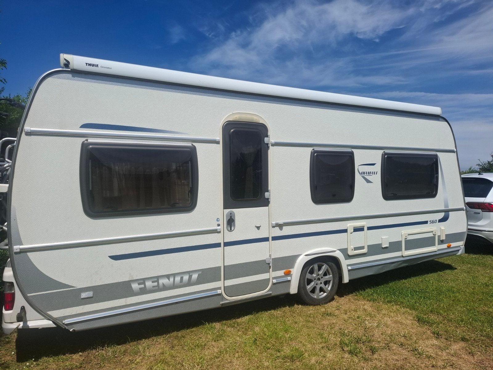 Fendt Diamant 560 SG - Luxe caravan met veel comfort, Rondzit, Particulier, Fendt, Kachel