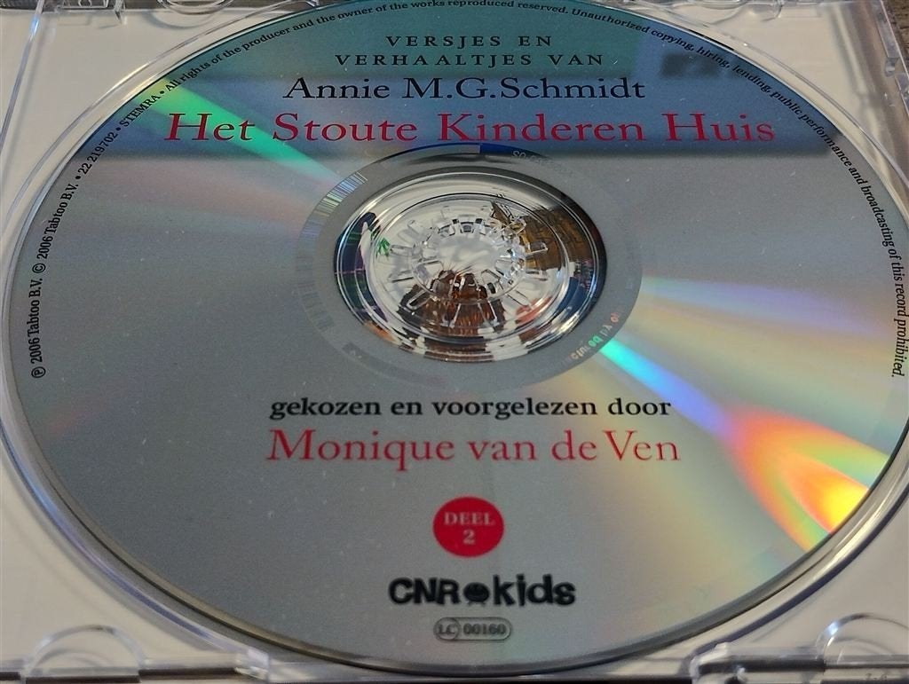 Annie M.G. Schmidt - Het Stoute Kinderen Huis Deel 2, Cd's en Dvd's, Cd's | Kinderen en Jeugd, Ophalen of Verzenden, Zo goed als nieuw