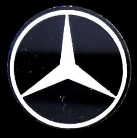 Mercedes-Benz speld zwart-blik, Verzenden, Nieuw, Transport, Button