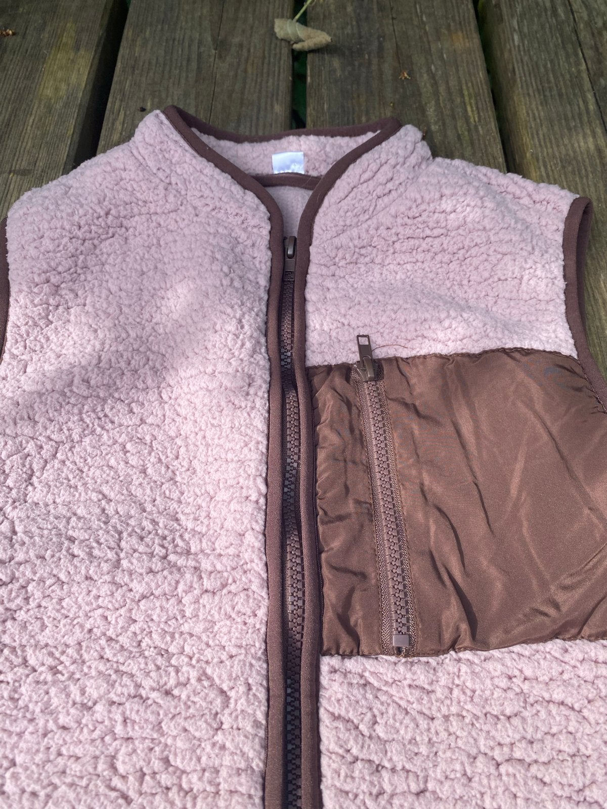 Zeeman roze bodywarmer maat 158/164, Kinderen en Baby's, Kinderkleding | Maat 158, Ophalen, Zo goed als nieuw, Meisje, Overige typen
