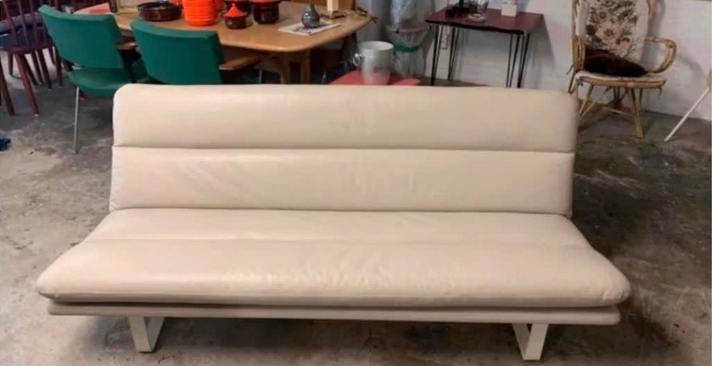 Bank leren model C683 van Kho Liang Ie  Artifort jaren 60., Huis en Inrichting, Ophalen of Verzenden
