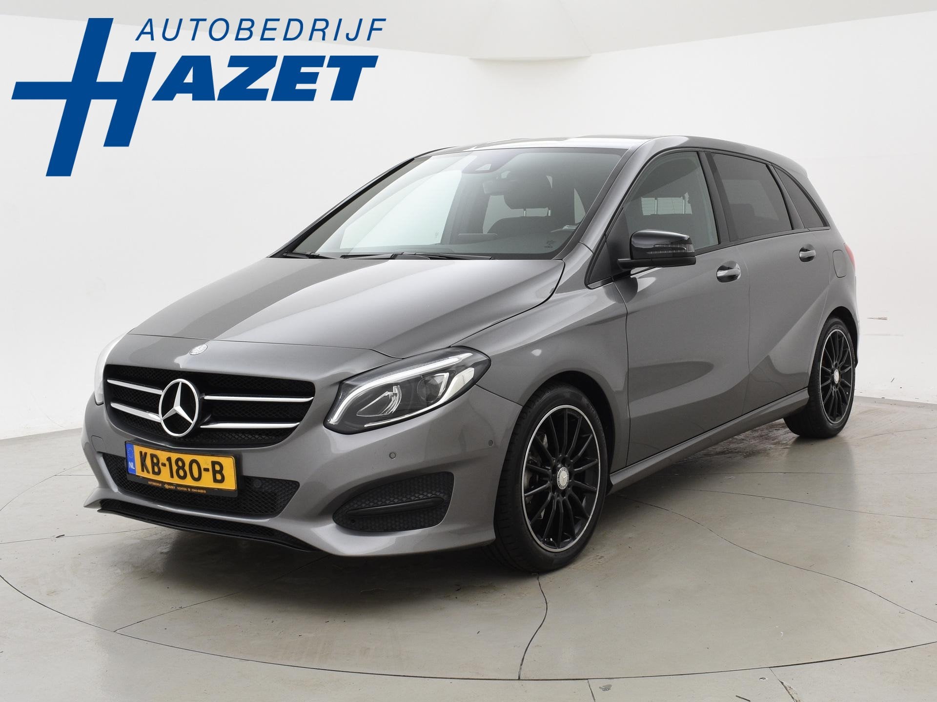 Mercedes-Benz B-klasse 200 AUT7 156 PK AMG SPORT + NIGHT PAC, Auto's, Mercedes-Benz, 1325 kg, Gebruikt, 1595 cc, Bedrijf