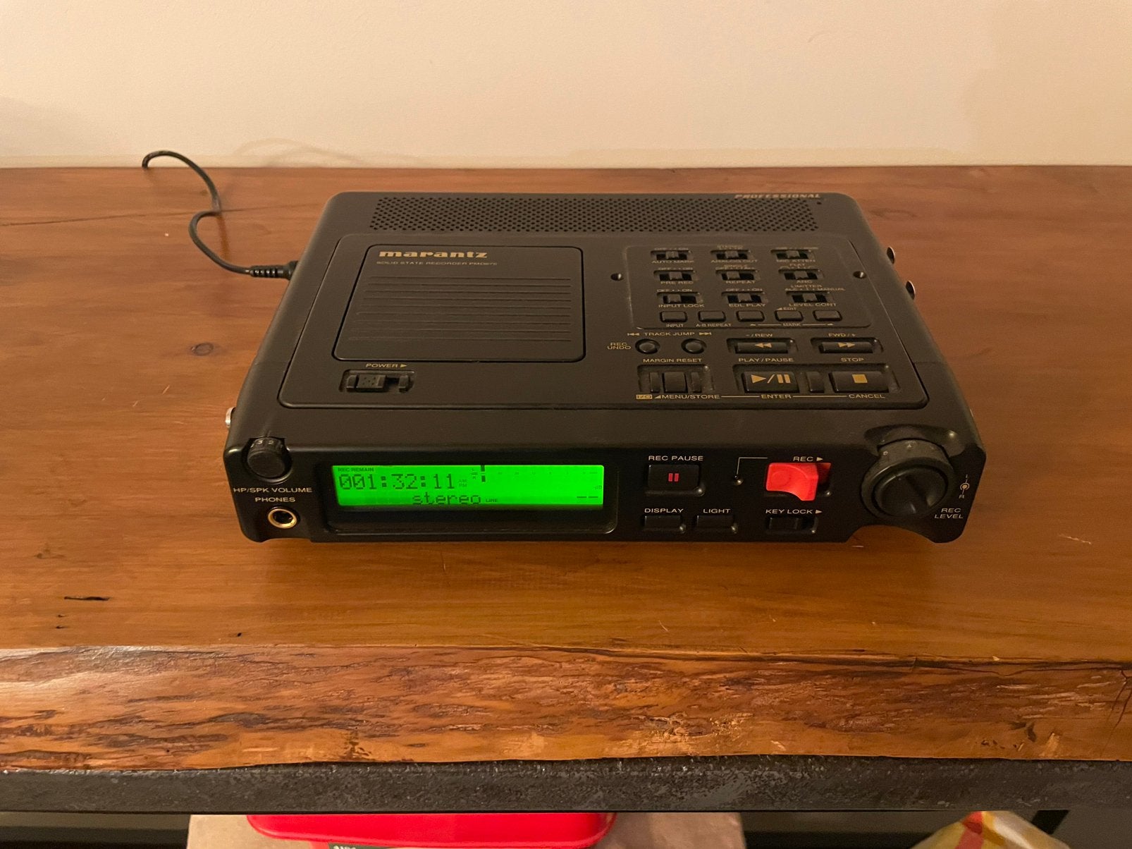 Marantz professional flash card field recorder PMD670, Ophalen of Verzenden, Zo goed als nieuw, Audio
