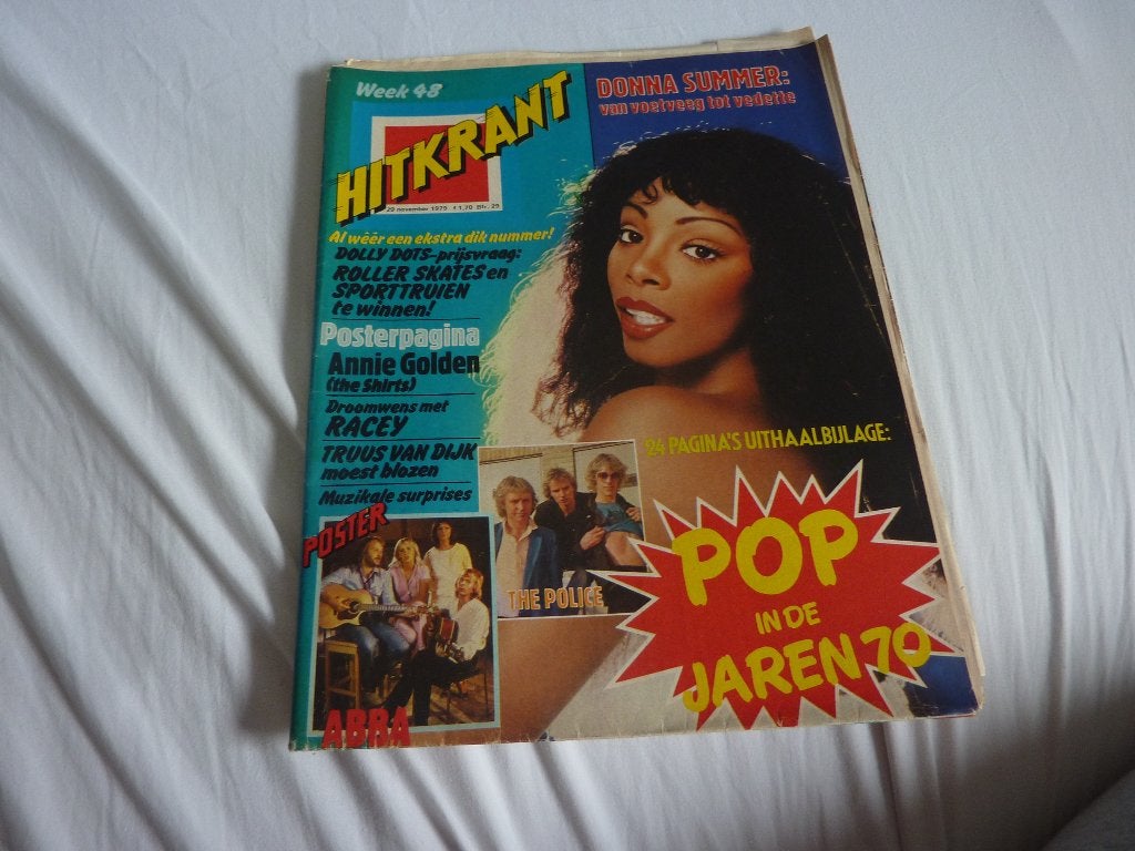 HITKRANT 1979-KISS-ABBA-LUV-PUNK-GREASE-K BUSH-DOLLY DOTS, Verzenden, 1960 tot 1980, Tijdschrift