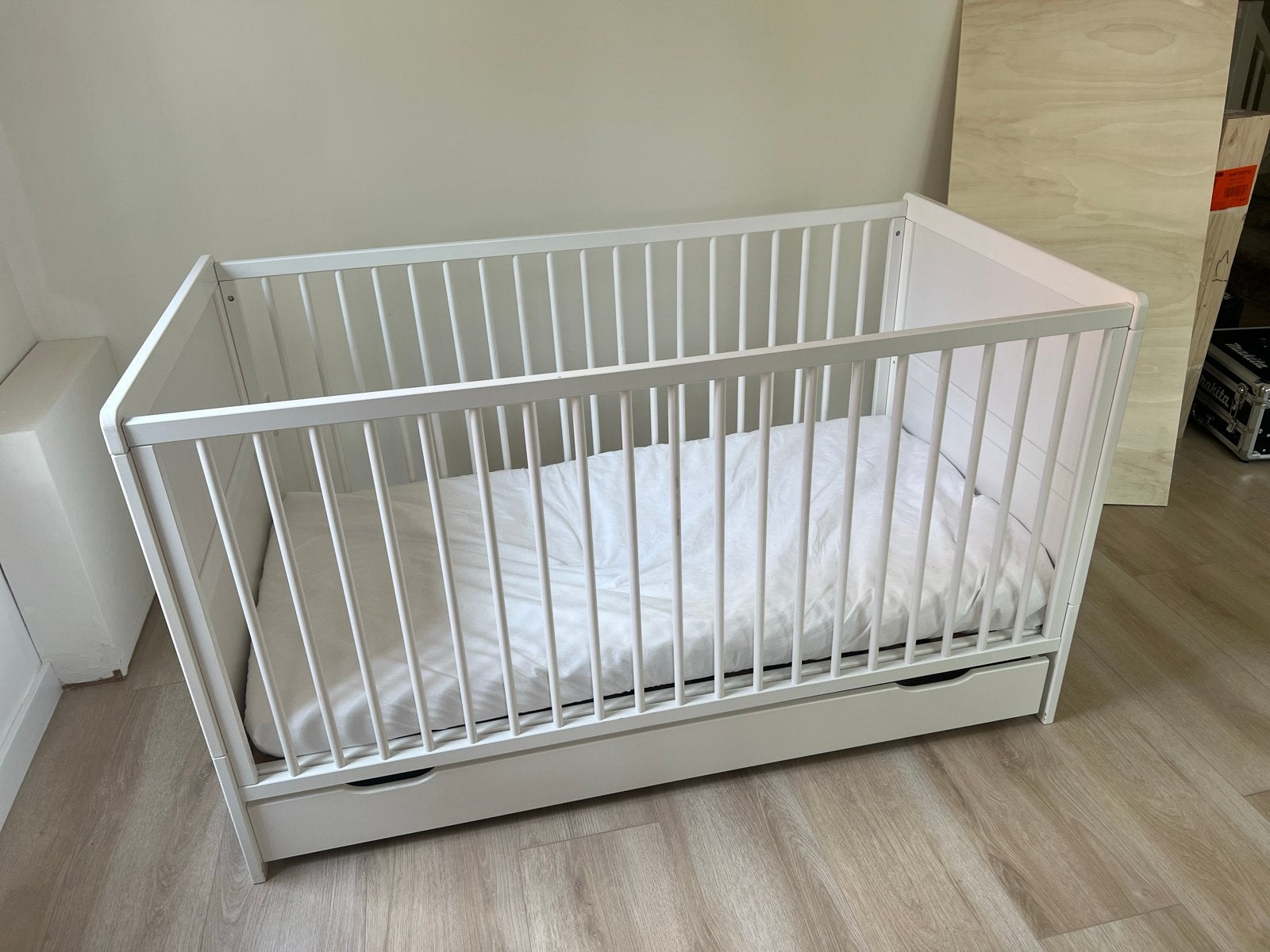 Petit Amelie meegroei ledikant 70x140cm, Ophalen, Zo goed als nieuw, Ledikant