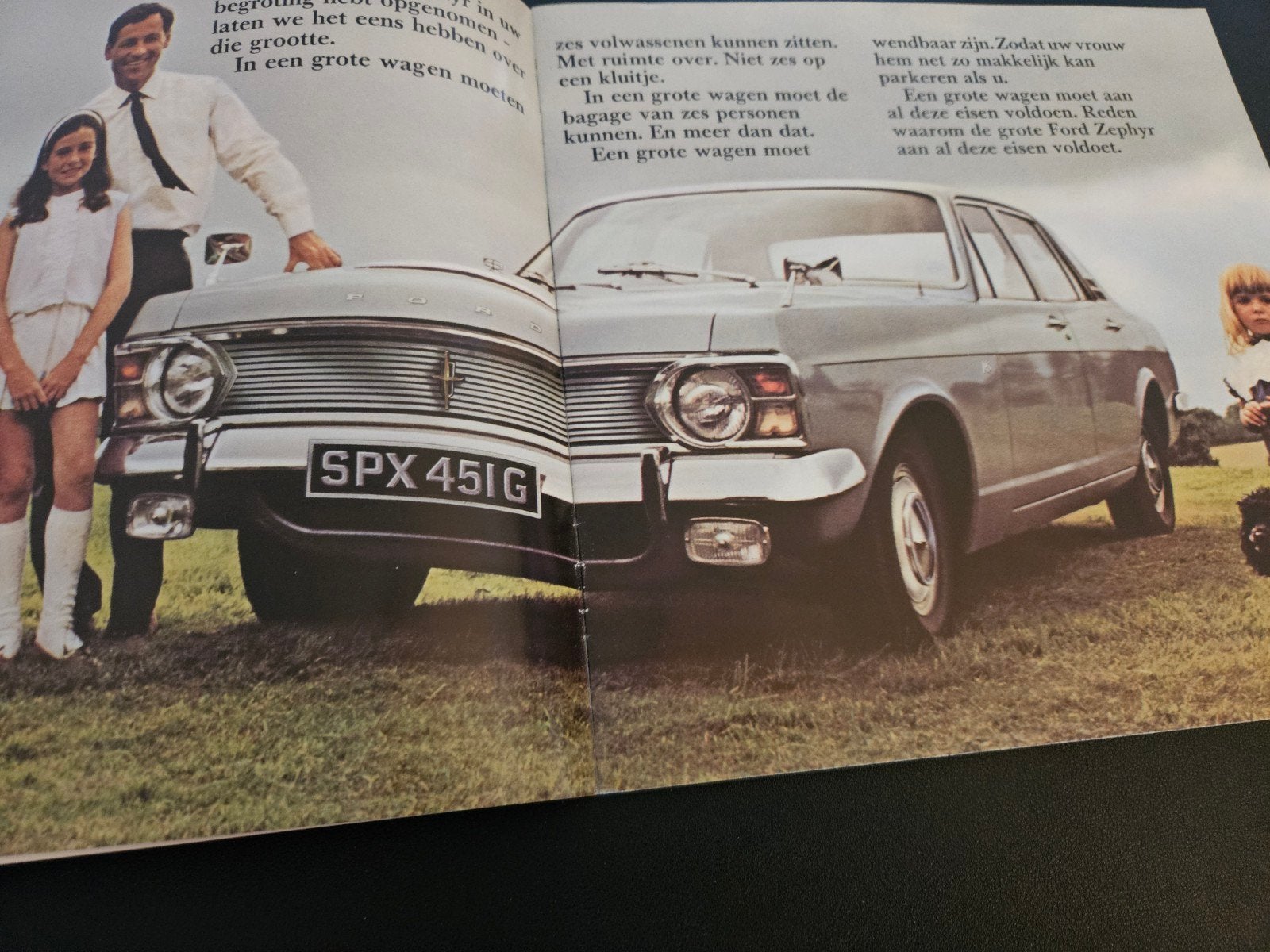 Brochure Ford Zephyr 1969, Ophalen of Verzenden, Zo goed als nieuw, Ford