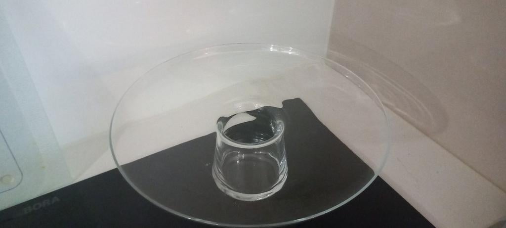 Taartschaal Glas, Ophalen of Verzenden, Glas, Overige stijlen, Glas of Glazen