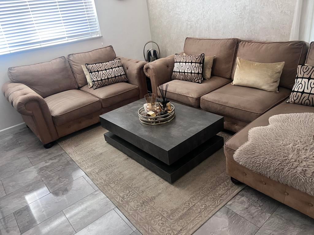 Urbansofa urban sofa 3+2+lounge bank rofra ikea, Ophalen of Verzenden, Zo goed als nieuw, Stof