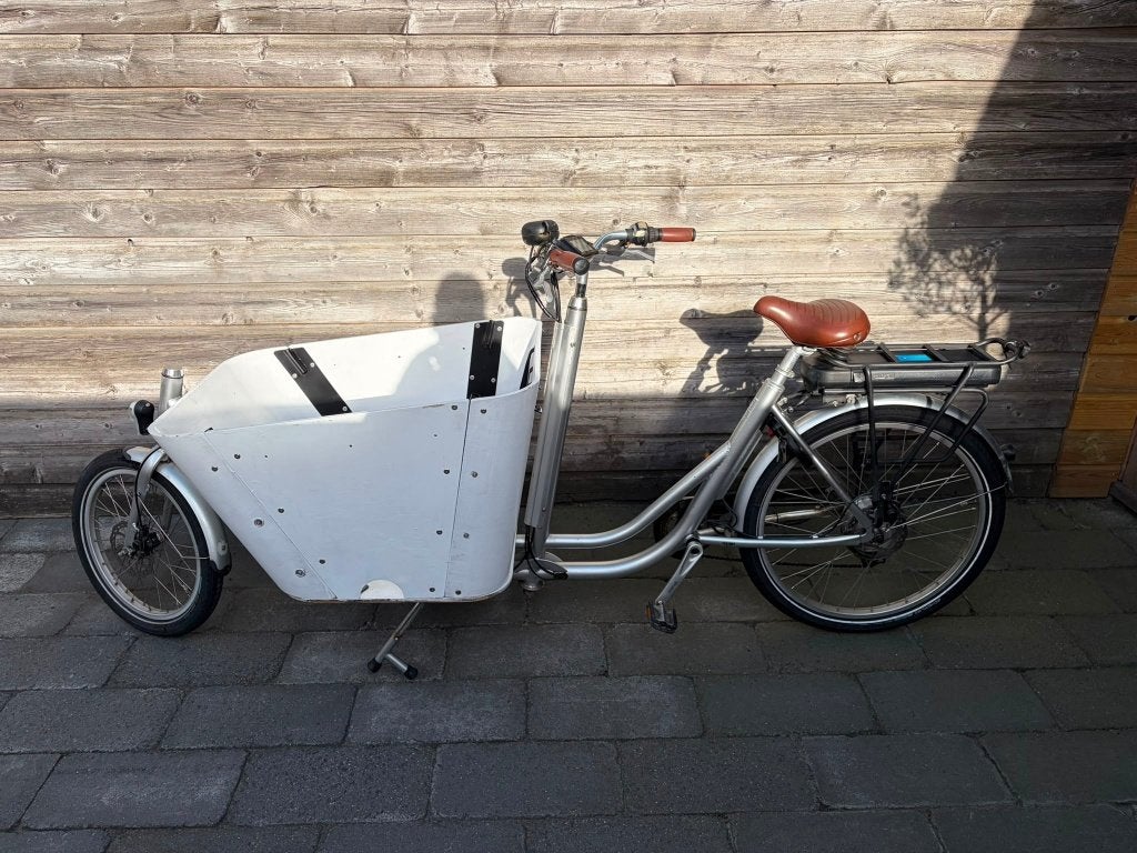Keiler Strada elektrische bakfiets, Gebruikt, Elektrisch, 2 kinderen, Schijfrem