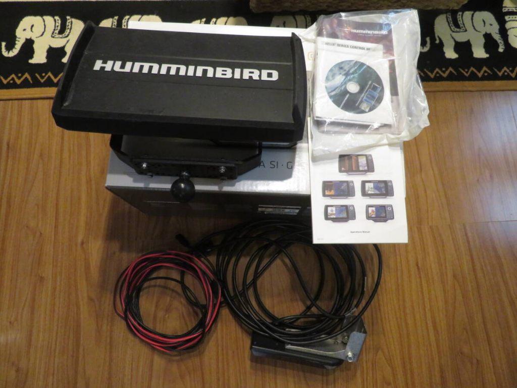 Humminbird Helix 9 G2N MEGA SI GPS fishfinder, Watersport en Boten, Ophalen of Verzenden, Zo goed als nieuw, Kaartplotter of Fish Finder