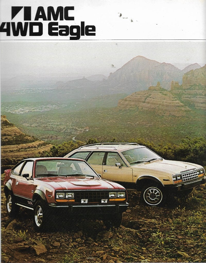 Brochure AMC  4WD Eagle, 1981 (USA)., Nieuw, Ophalen of Verzenden, Overige merken, AMC