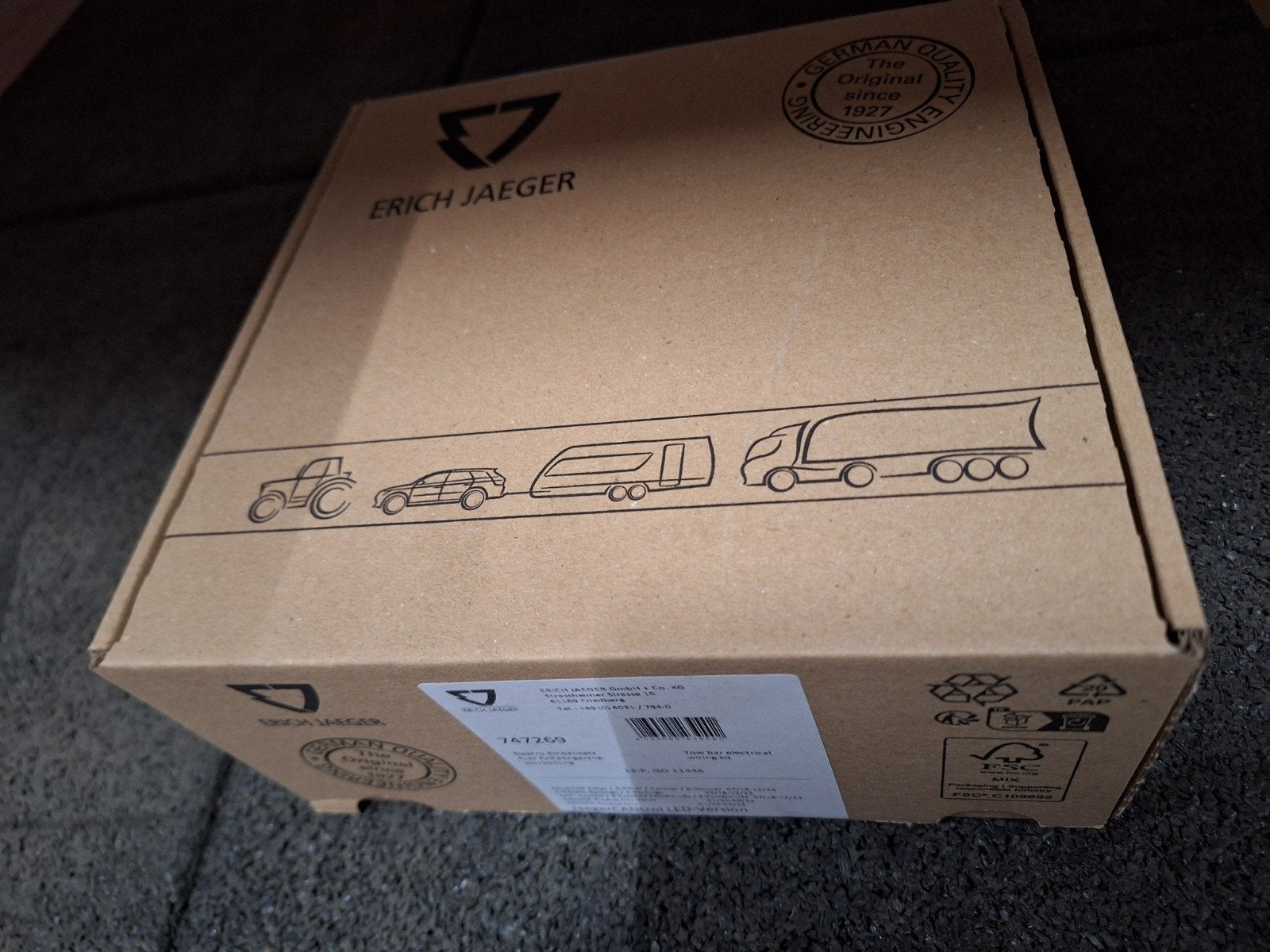 Erich Jaeger Trekhaak Kabelset 747269 - Nieuw in doos, Auto-onderdelen, Verzenden, Nieuw