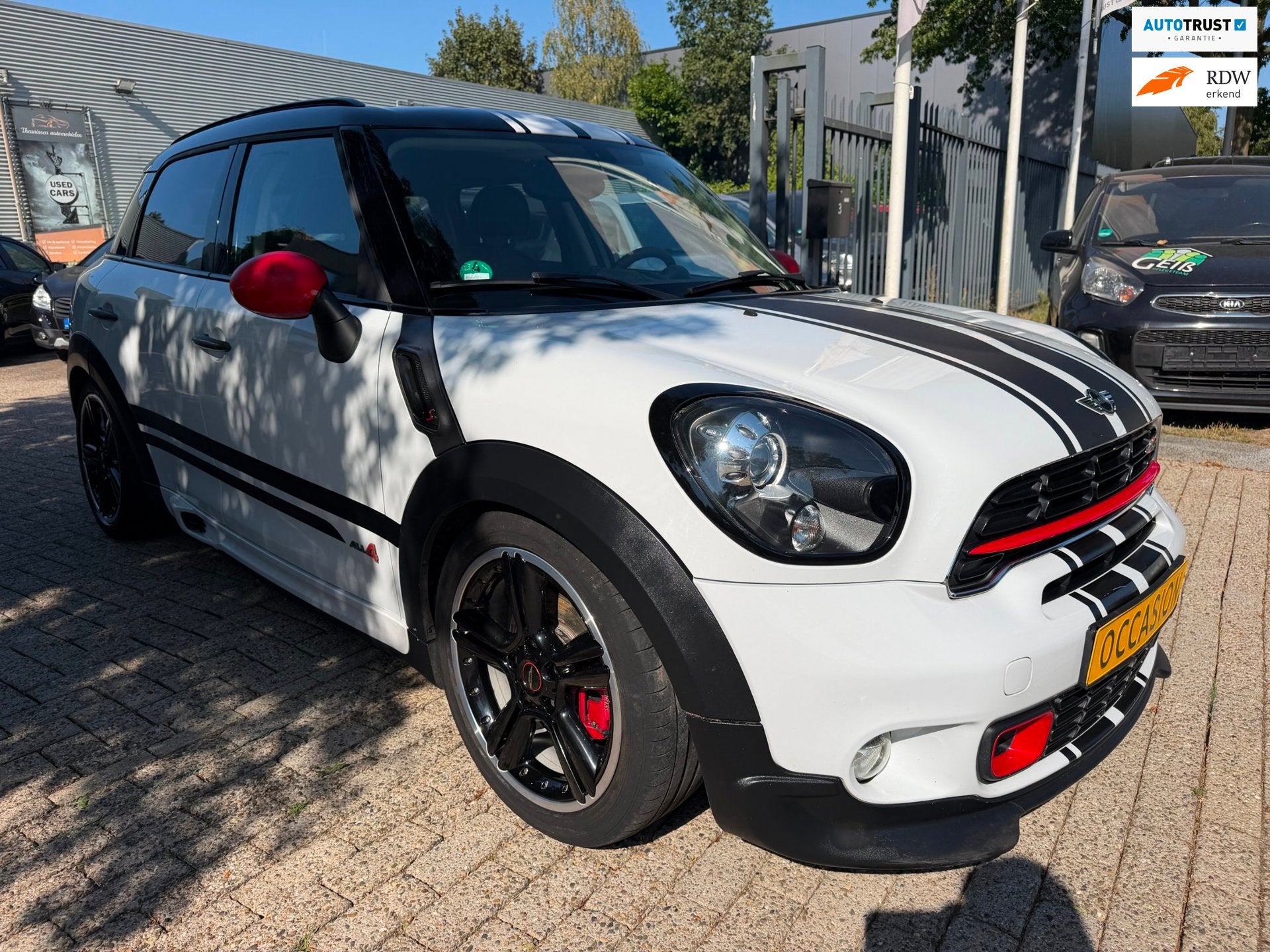 Mini Mini Countryman 1.6 John Cooper Works ALL4 Chili COOPER, Auto's, Mini, Gebruikt, Zwart, 4 stoelen, Automatische klimaatregeling