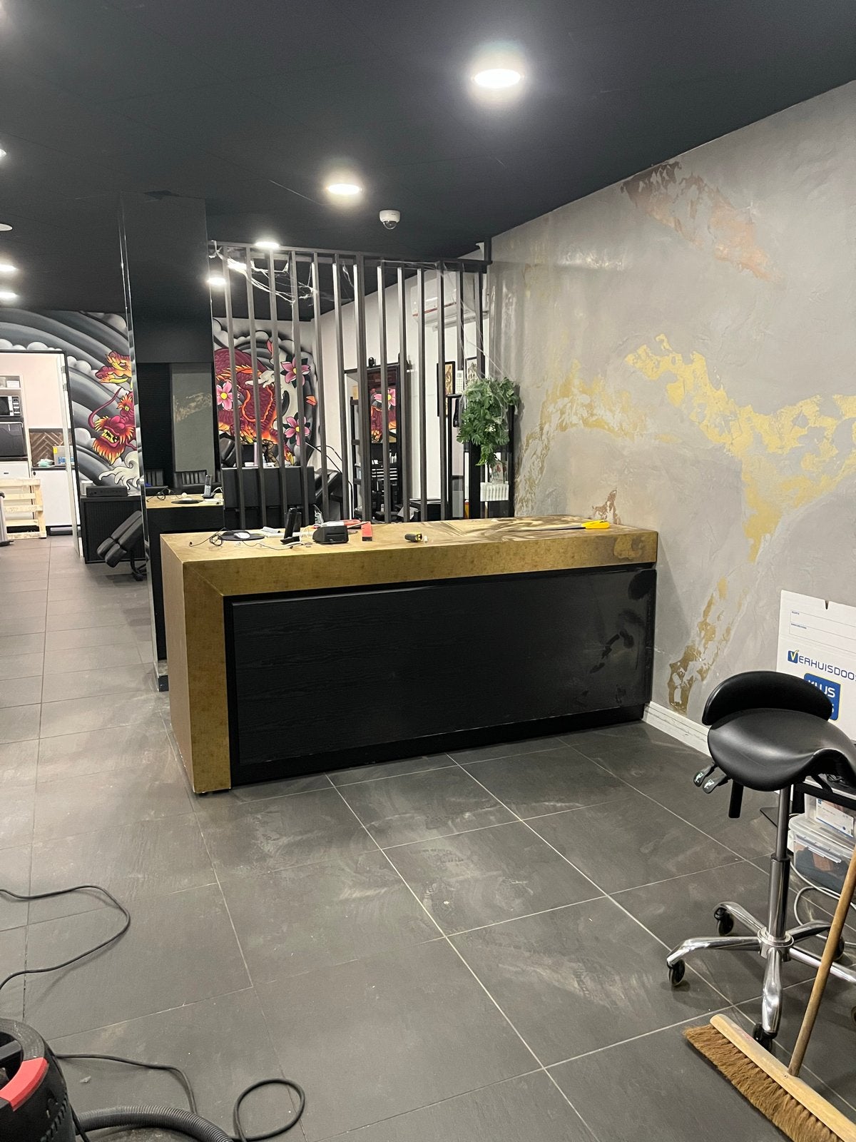 Moderne Toonbank met Lades - 236x100x90 cm, Ophalen