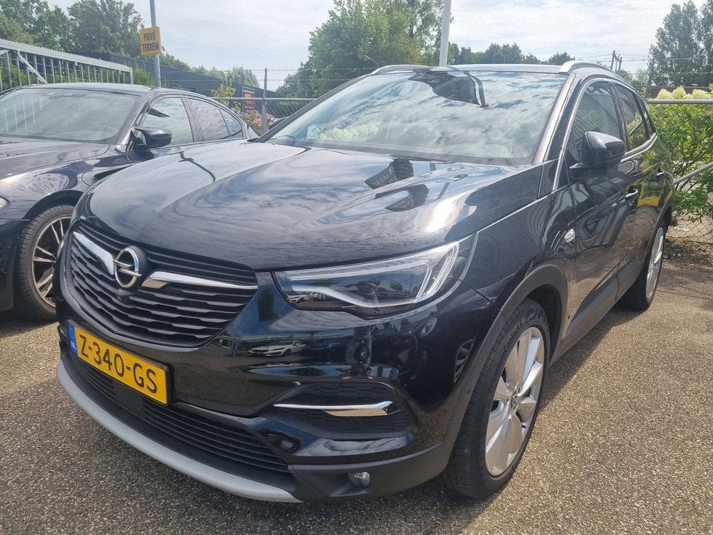 Opel Grandland X 1.6 Turbo Hybrid4 Ultimate Sportleder Navi, Auto's, Opel, Bedrijf, Te koop, Grandland X, 360° camera, 4x4, ABS