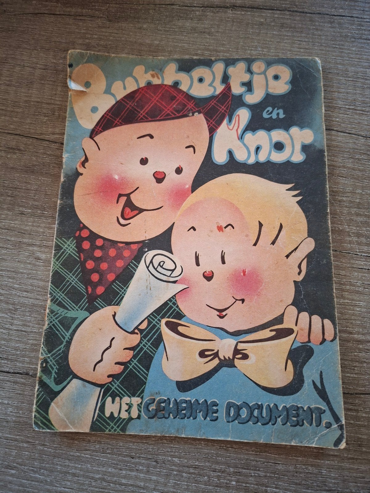 Bubbeltje en Knor: Het geheime document (1942) - Pax Steen, Ophalen of Verzenden