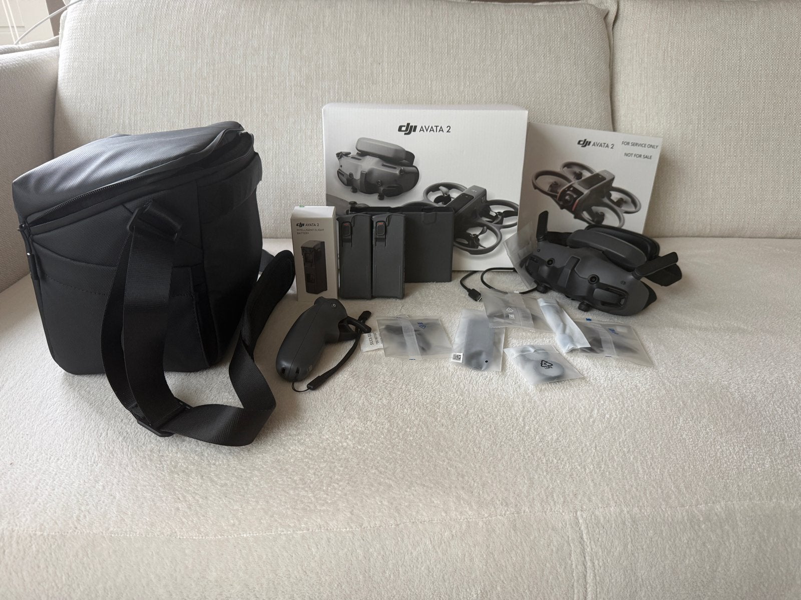 DJIAvata 2 Fly More+Goggles 3 nieuwe gesealde drone/DJI Care, Cameradrone, Extra accu('s), Nieuw, Ophalen of Verzenden