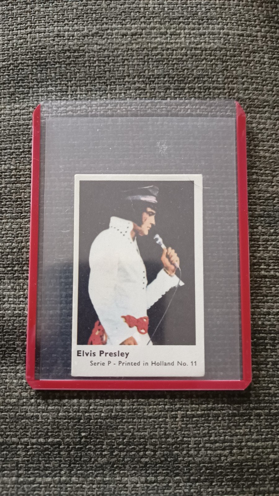Elvis Presley Serie P - Printed in Holland No. 11 kaart, Ophalen of Verzenden, Gebruikt, Foto of Kaart
