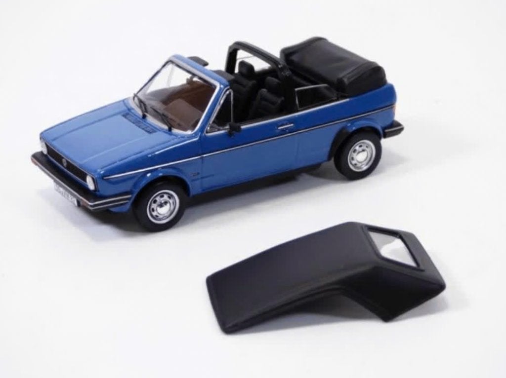 VW Golf Cabriolet 1981 Blauw schaal 1:43 NOREV ref. 840069, Hobby en Vrije tijd, Modelauto's | 1:43, Verzenden, Nieuw, Auto, Norev
