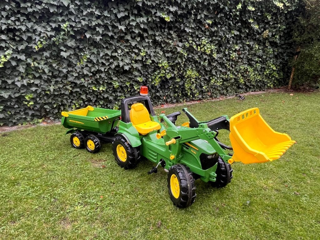 Prachtige John Deere 7930 Traptractor + voorlader&aanhanger, Ophalen, Zo goed als nieuw