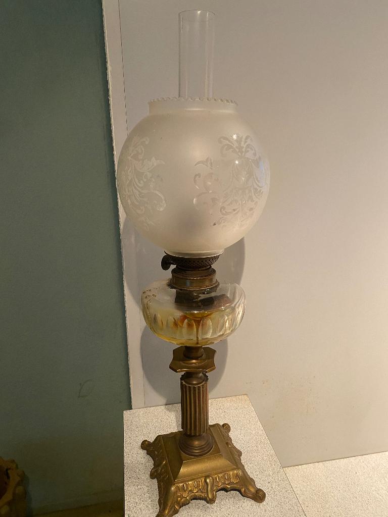 Klassieke olielamp, Ophalen