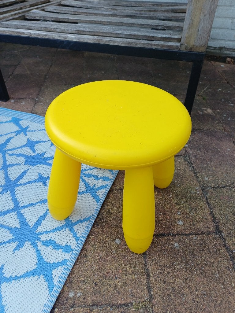 Kinderkruk, Ophalen, Geel, Zo goed als nieuw, IKEA