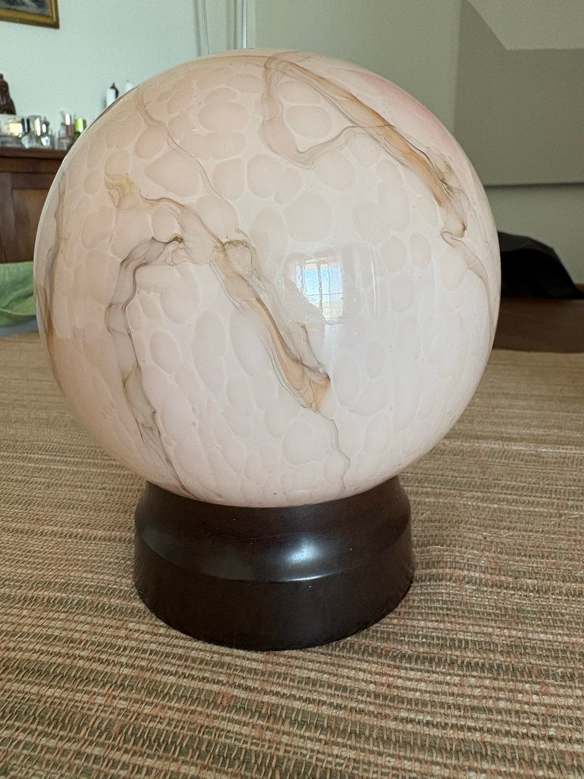 Vintage Corodex bolvormige plafondlamp., Ophalen of Verzenden