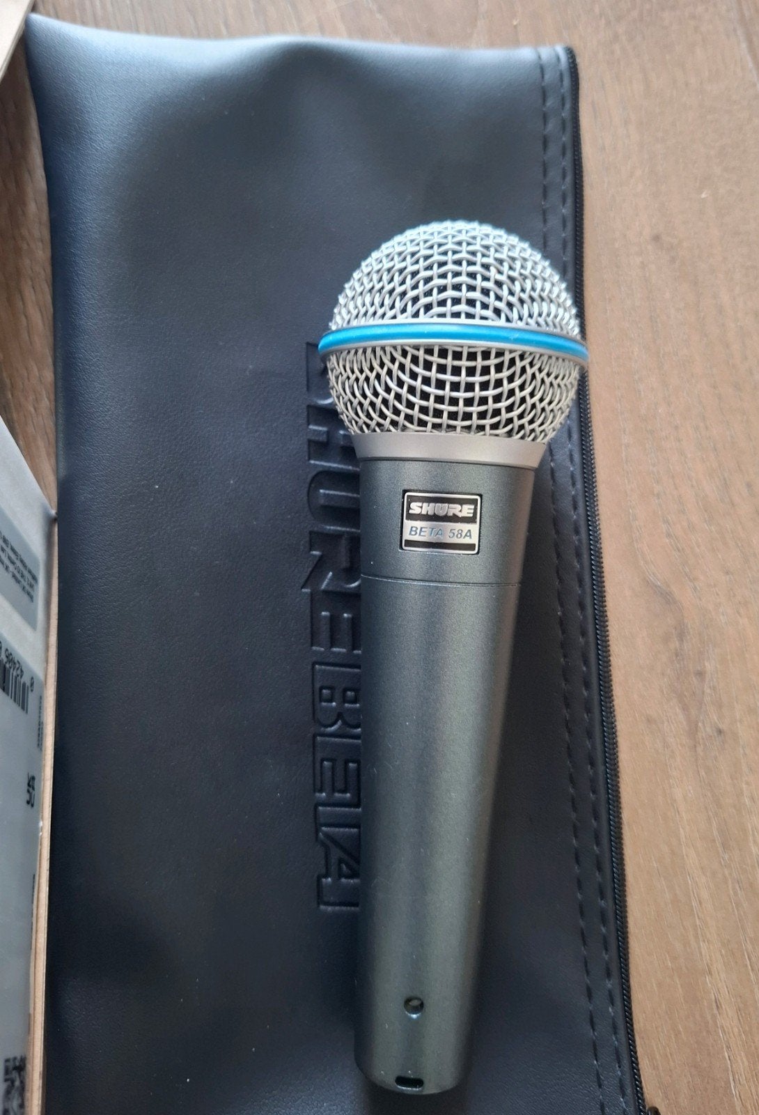 Shure Beta 58A professionele dynamische zangmicrofoon., Ophalen of Verzenden, Zangmicrofoon