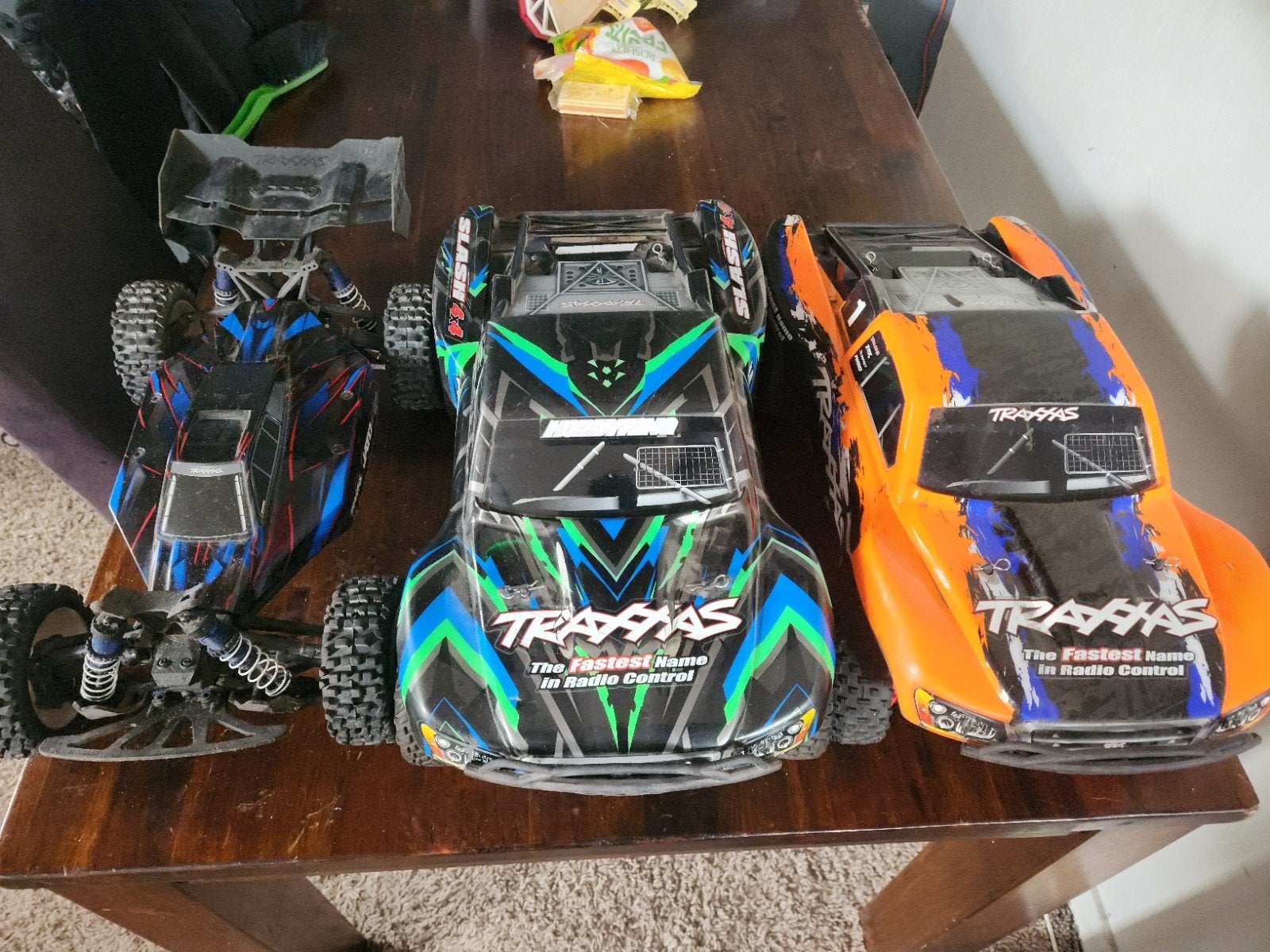 complete traxxas hobby!!, Ophalen, Zo goed als nieuw, Auto offroad