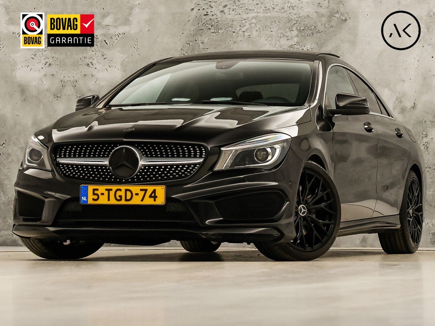 Mercedes-Benz CLA-Klasse 250 AMG Sport 211Pk Automaat (PANOR, 1380 kg, Gebruikt, 4 cilinders, Zwart