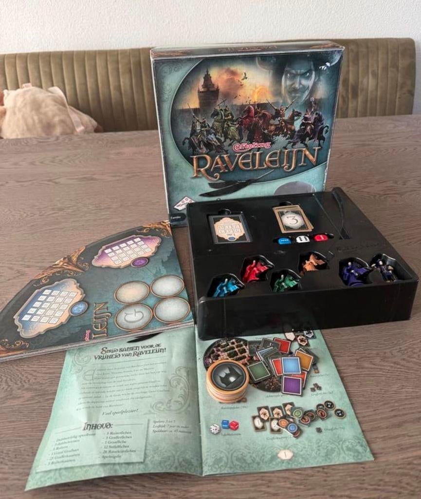 Efteling Raveleijn spel, Verzamelen, Ophalen of Verzenden, Gebruikt, Gebruiksvoorwerp