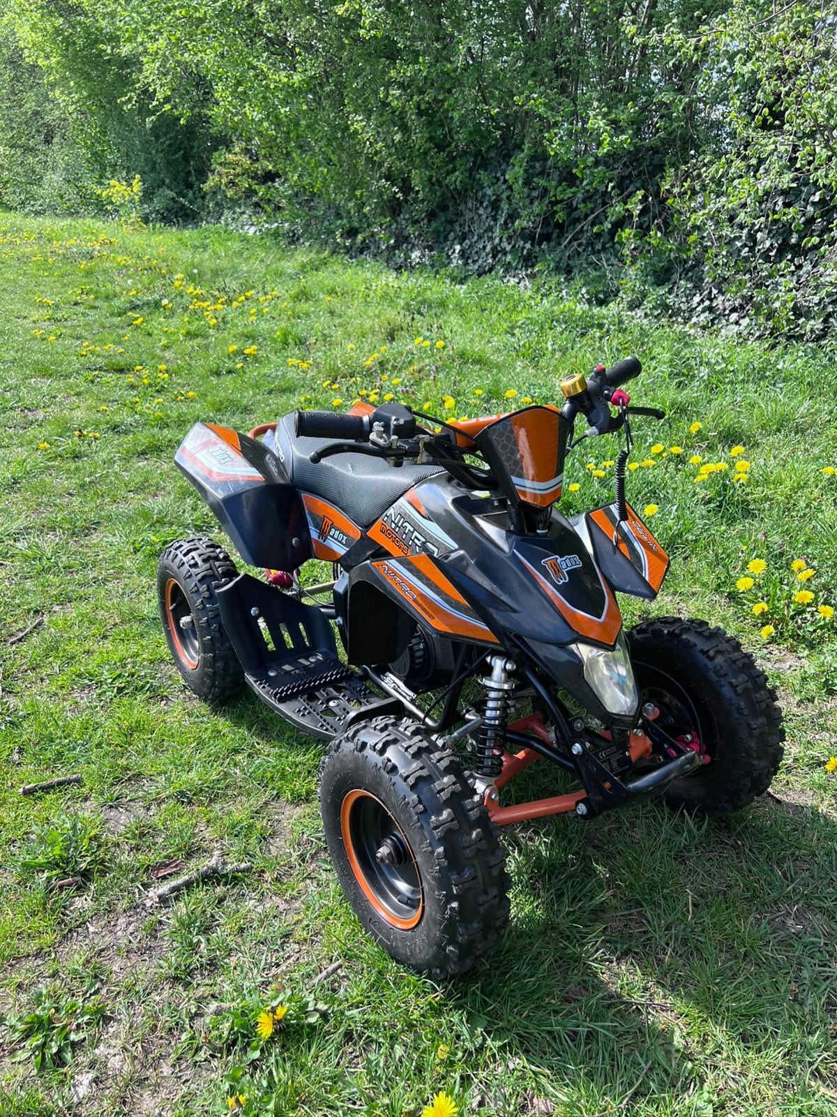 Nitro qaud 49cc 2 takt, Ophalen of Verzenden, Zo goed als nieuw, Overige typen