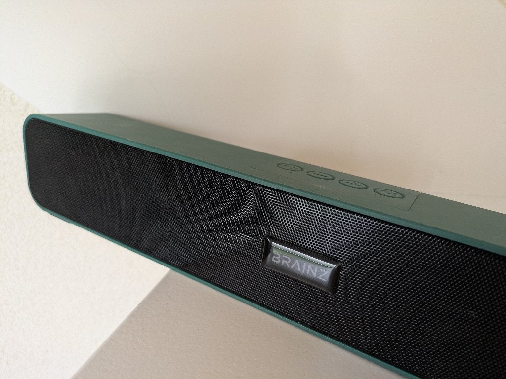 Brainz Powerbar Speaker - Draadloos en Groen, Audio, Tv en Foto, Luidsprekers, Overige merken, Bluetooth, Ophalen of Verzenden