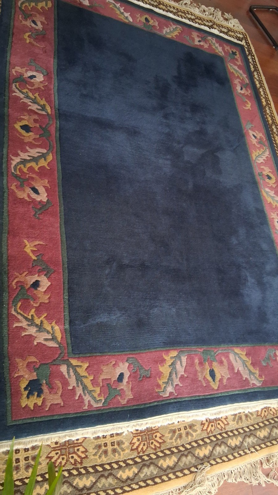 Mooi,nieuw kleed., Ophalen, Blauw, 50 tot 100 cm, Rechthoekig