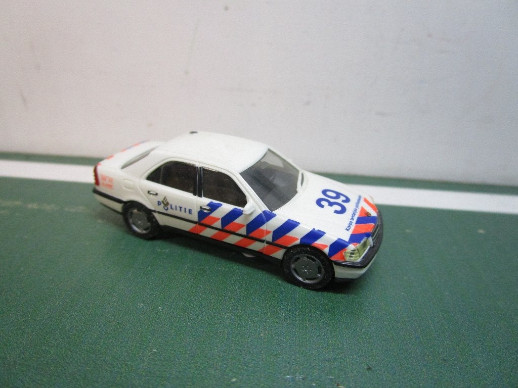 Mercedes NL Politie 1-87, Overige merken, Auto, Ophalen of Verzenden, Zo goed als nieuw