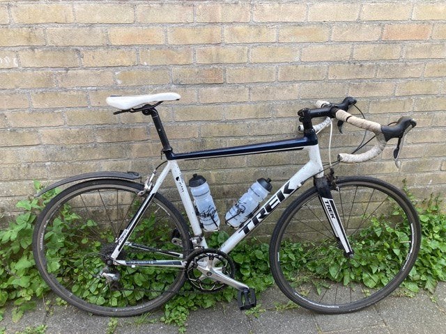 Racefiets Trek 58cm, Fietsen en Brommers, Fietsen | Racefietsen, 28 inch, Gebruikt, Aluminium, 15 tot 20 versnellingen