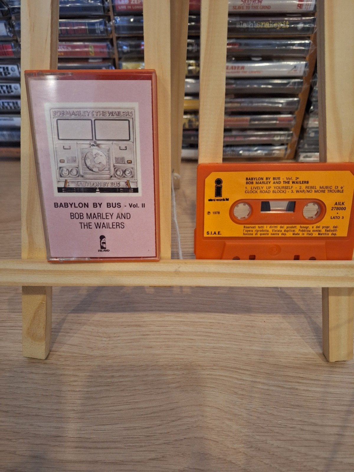 Bob Marley & The Wailers - Babylon By Bus Vol. II Cassette, Gebruikt, Wereldmuziek, 1 bandje, Ophalen of Verzenden