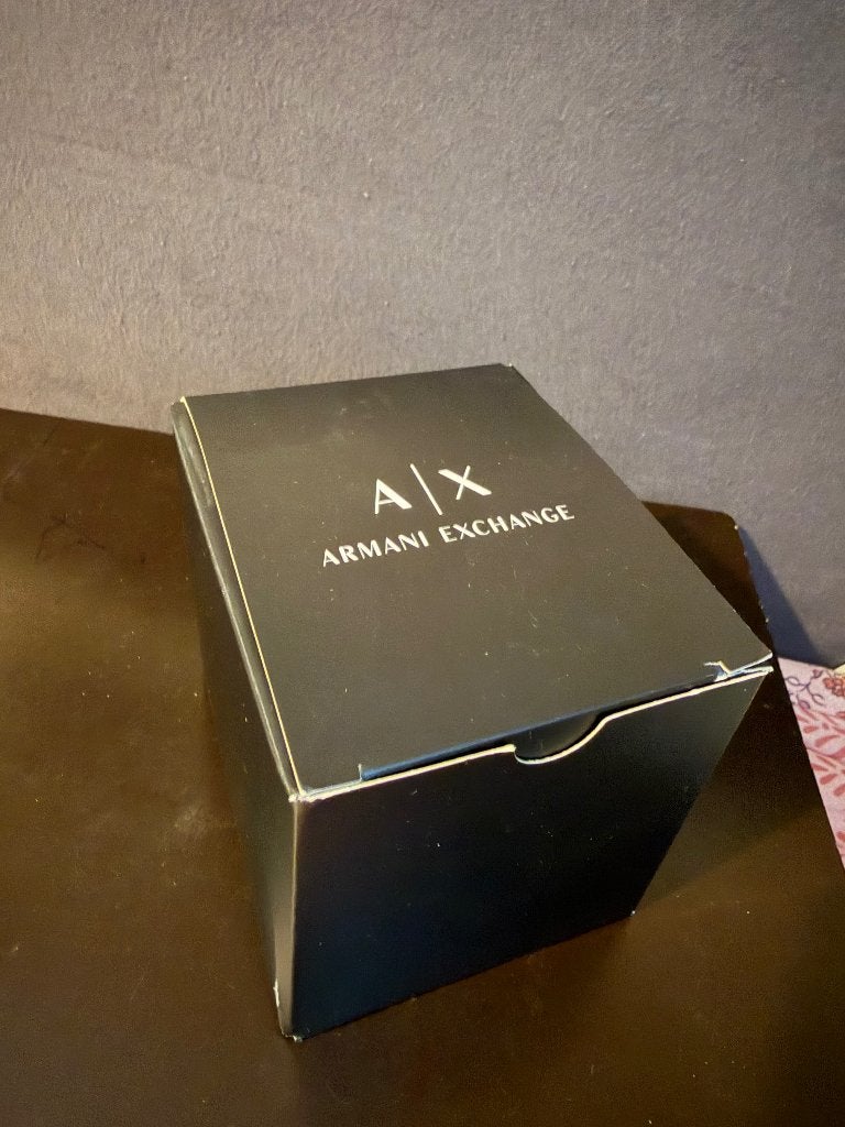 Armani horloge, Sieraden, Tassen en Uiterlijk, Overige merken, Staal, Polshorloge, Nieuw