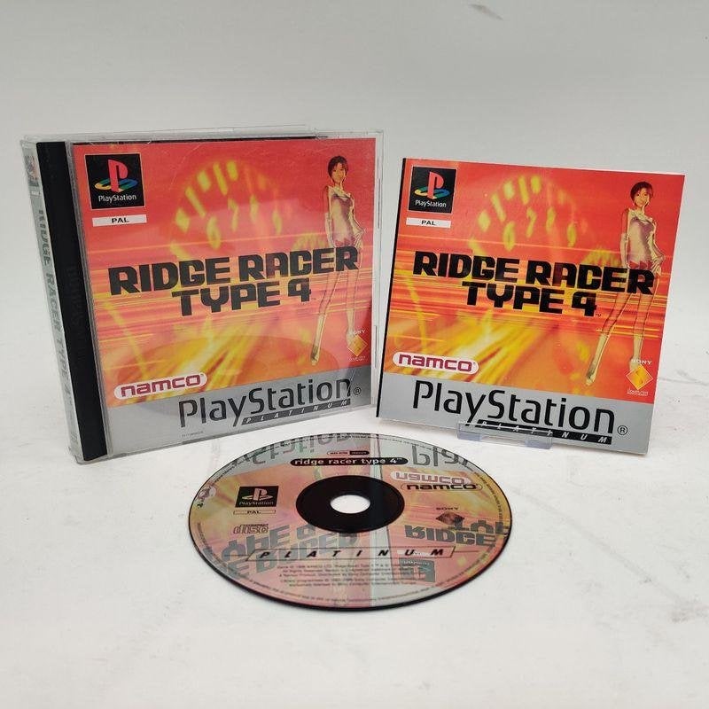 PlayStation 1 - Ridge Racer Type 4 || nu voor €19.99, Spelcomputers en Games, Games | Sony PlayStation 1, P, Ophalen of Verzenden