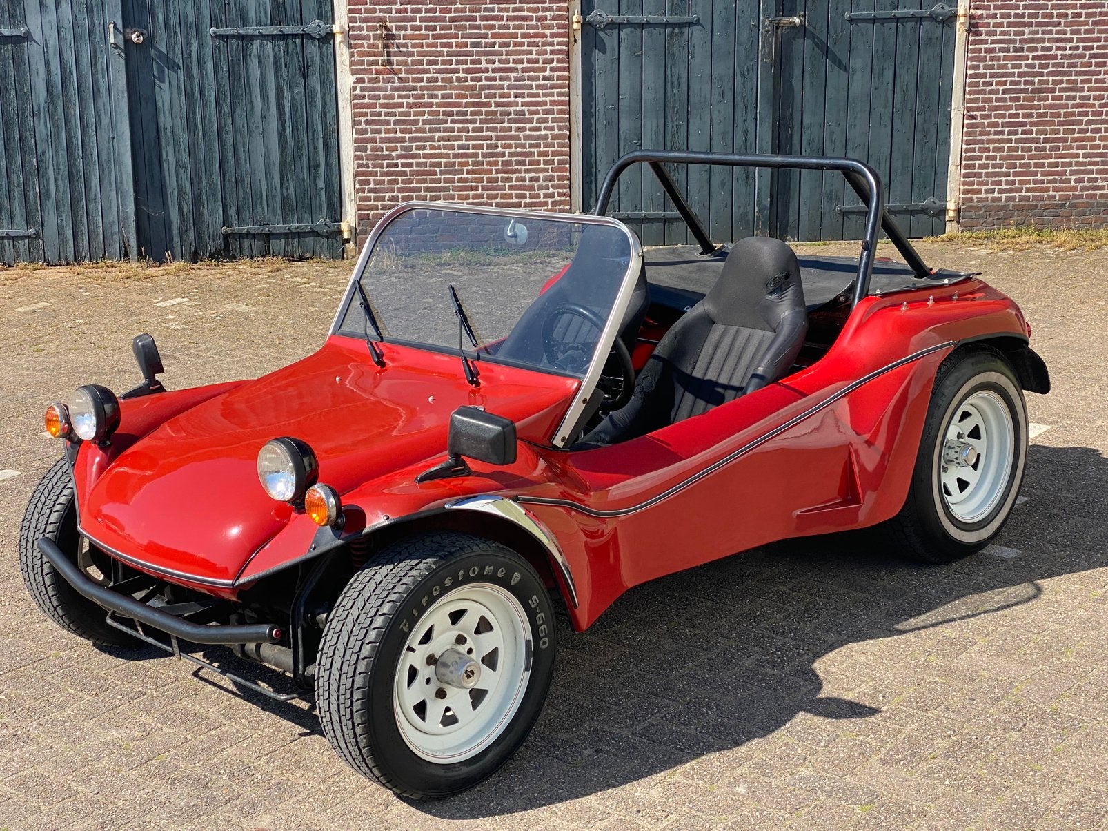 Volkswagen Buggy 1965, Achterwielaandrijving, Zwart, Bedrijf, Handgeschakeld