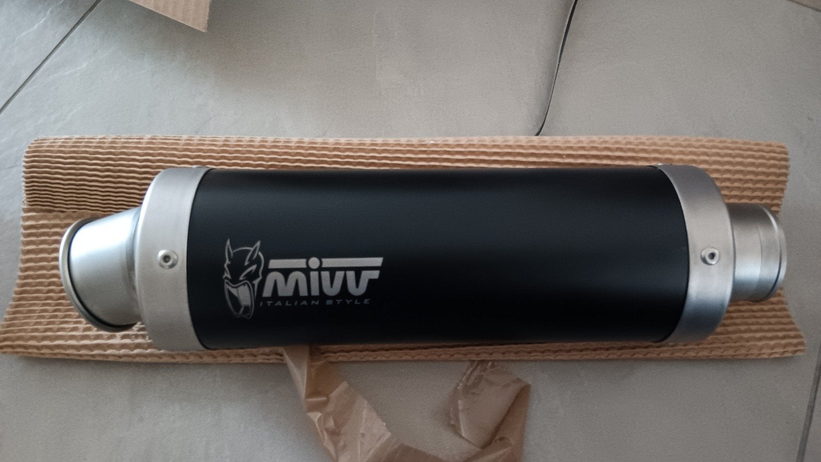compleet mivv uitlaatsysteem yamaha mt07 zo goed als nieuw, Motoren, Ophalen of Verzenden