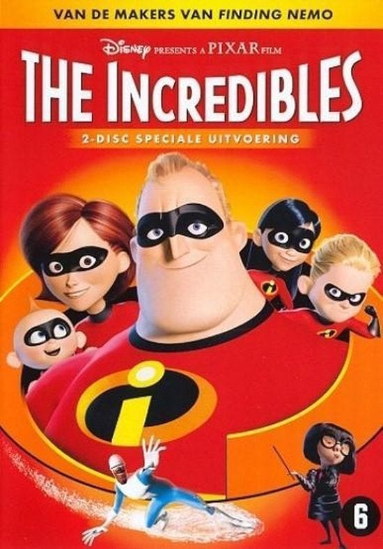 DVD: Disney Pixar: The Incredibles (2 disc special edition), Tekenfilm, Amerikaans, Ophalen of Verzenden, Zo goed als nieuw
